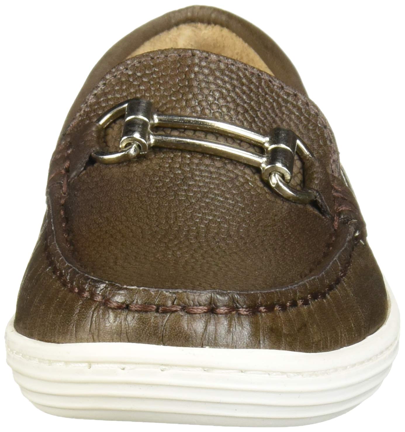 MARC JOSEPH NEW YORK Kids Boys/Girls Leather Double Bit Driver Shoe (7786817585390)